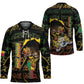Personalized Benin Hockey Jersey Powerful African Leopard - African Pride