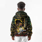Personalized Benin Kid Hoodie Powerful African Leopard - African Pride