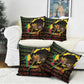 Benin Pillow Cover Powerful African Leopard - African Pride