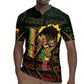 Personalized Benin Rugby Jersey Powerful African Leopard - African Pride