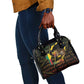 Benin Shoulder Handbag Powerful African Leopard - African Pride