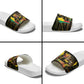 Benin Slide Sandals Powerful African Leopard - African Pride