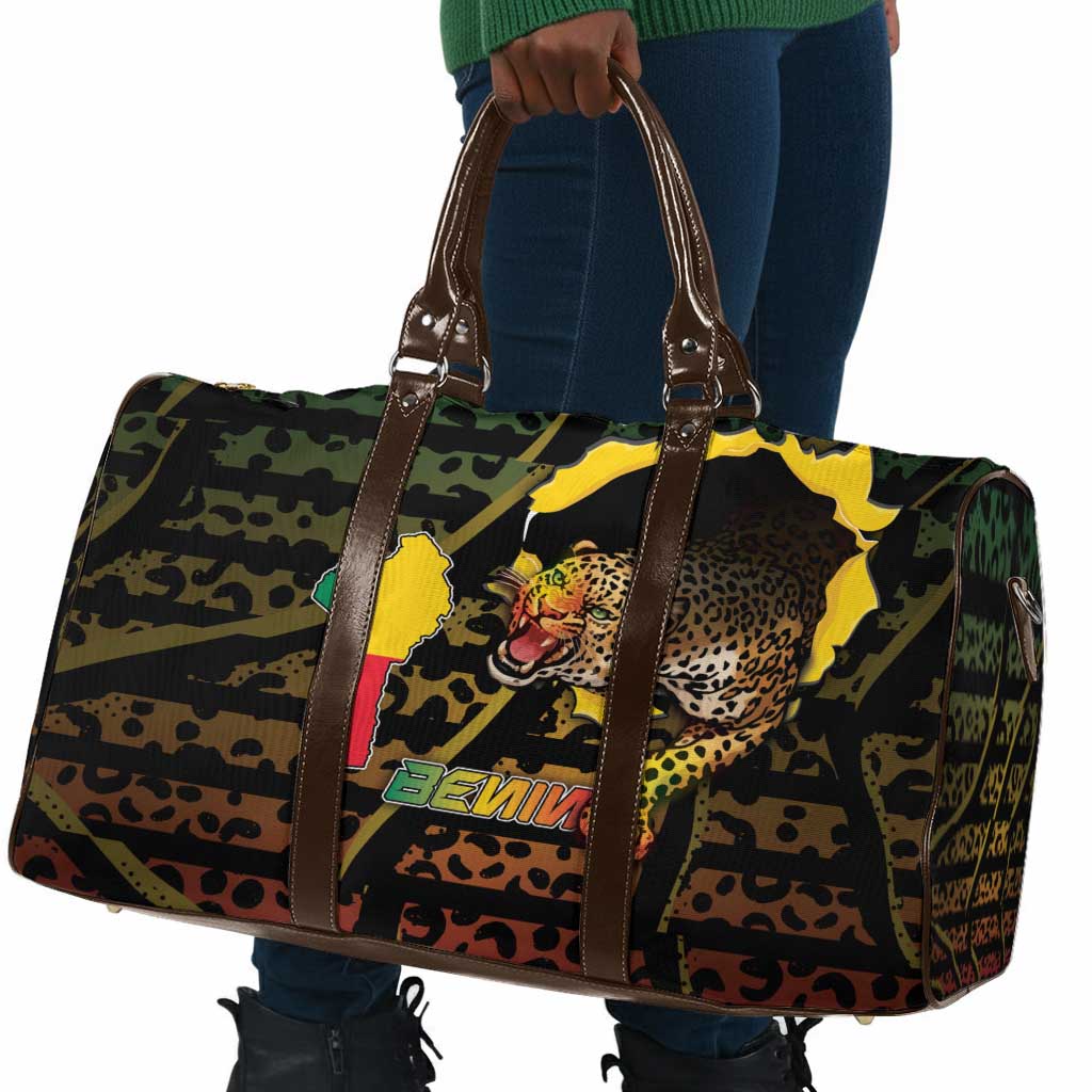 Benin Travel Bag Powerful African Leopard - African Pride