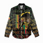 Personalized Benin Women Casual Shirt Powerful African Leopard - African Pride