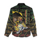 Personalized Benin Women Casual Shirt Powerful African Leopard - African Pride