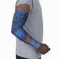 Custom DR Congo Football Arm Sleeves Leopard Jaguar Tribal Pattern With Flags
