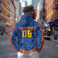 Custom DR Congo Football Hoodie Leopard Jaguar Tribal Pattern With Flags