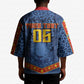 Custom DR Congo Football Kimono Leopard Jaguar Tribal Pattern With Flags