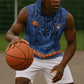 Custom DR Congo Football Sleeveless Hoodie Leopard Jaguar Tribal Pattern With Flags