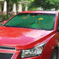 Football Burkina Faso Auto Sun Shade Rising Star And Horse Sport Style - African Pride