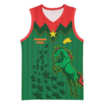Custom Football Burkina Faso Basketball Jersey Rising Star And Horse Sport Style - African Pride