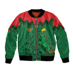 Custom Football Burkina Faso Bomber Jacket Rising Star And Horse Sport Style - African Pride