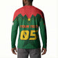 Custom Football Burkina Faso Button Sweatshirt Rising Star And Horse Sport Style