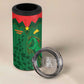 Custom Football Burkina Faso 4 in 1 Can Cooler Tumbler Rising Star And Horse Sport Style - African Pride