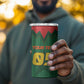 Custom Football Burkina Faso 4 in 1 Can Cooler Tumbler Rising Star And Horse Sport Style - African Pride