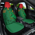 Football Burkina Faso Car Seat Cover Rising Star And Horse Sport Style - African Pride