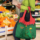 Football Burkina Faso Grocery Bag Rising Star And Horse Sport Style - African Pride