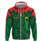 Custom Football Burkina Faso Hoodie Rising Star And Horse Sport Style - African Pride