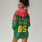 Custom Football Burkina Faso Hoodie Dress Rising Star And Horse Sport Style - African Pride