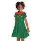 Custom Football Burkina Faso Kid Short Sleeve Dress Rising Star And Horse Sport Style - African Pride