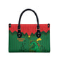 Football Burkina Faso Leather Bag Rising Star And Horse Sport Style - African Pride