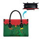 Football Burkina Faso Leather Bag Rising Star And Horse Sport Style - African Pride