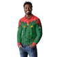 Custom Football Burkina Faso Long Sleeve Polo Shirt Rising Star And Horse Sport Style - African Pride