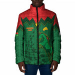 Custom Football Burkina Faso Padded Jacket Rising Star And Horse Sport Style - African Pride
