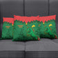 Football Burkina Faso Pillow Cover Rising Star And Horse Sport Style - African Pride