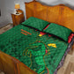 Football Burkina Faso Quilt Bed Set Rising Star And Horse Sport Style - African Pride
