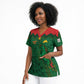Custom Football Burkina Faso Scrub Top Rising Star And Horse Sport Style - African Pride