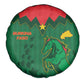 Football Burkina Faso Spare Tire Cover Rising Star And Horse Sport Style - African Pride