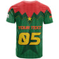 Custom Football Burkina Faso T shirt Rising Star And Horse Sport Style - African Pride