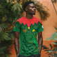 Custom Football Burkina Faso T shirt Rising Star And Horse Sport Style - African Pride