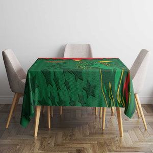 Football Burkina Faso Tablecloth Rising Star And Horse Sport Style - African Pride