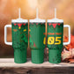 Custom Football Burkina Faso Tumbler With Handle Rising Star And Horse Sport Style - African Pride