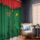 Football Burkina Faso Window Curtain Rising Star And Horse Sport Style - African Pride