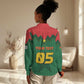 Custom Football Burkina Faso Women Casual Shirt Rising Star And Horse Sport Style - African Pride