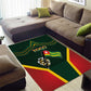 Togo Area Rug Lion Claw Flag Sport Style - African Pride