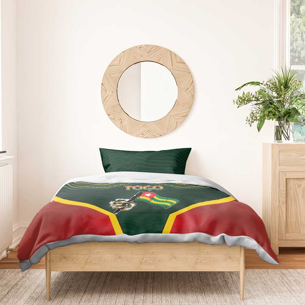 Togo Bedding Set Lion Claw Flag Sport Style - African Pride