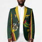 Personalized Togo Blazer Lion Claw Flag Sport Style - African Pride