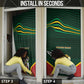 Personalized Togo Door Cover Lion Claw Flag Sport Style - African Pride