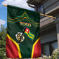 Togo Garden Flag Lion Claw Flag Sport Style - African Pride