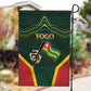 Togo Garden Flag Lion Claw Flag Sport Style - African Pride