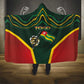 Togo Hooded Blanket Lion Claw Flag Sport Style - African Pride