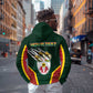 Personalized Togo Hoodie Lion Claw Flag Sport Style - African Pride