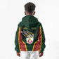 Personalized Togo Kid Hoodie Lion Claw Flag Sport Style - African Pride