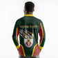 Personalized Togo Long Sleeve Polo Shirt Lion Claw Flag Sport Style - African Pride