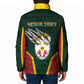 Personalized Togo Padded Jacket Lion Claw Flag Sport Style - African Pride