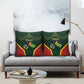 Togo Pillow Cover Lion Claw Flag Sport Style - African Pride